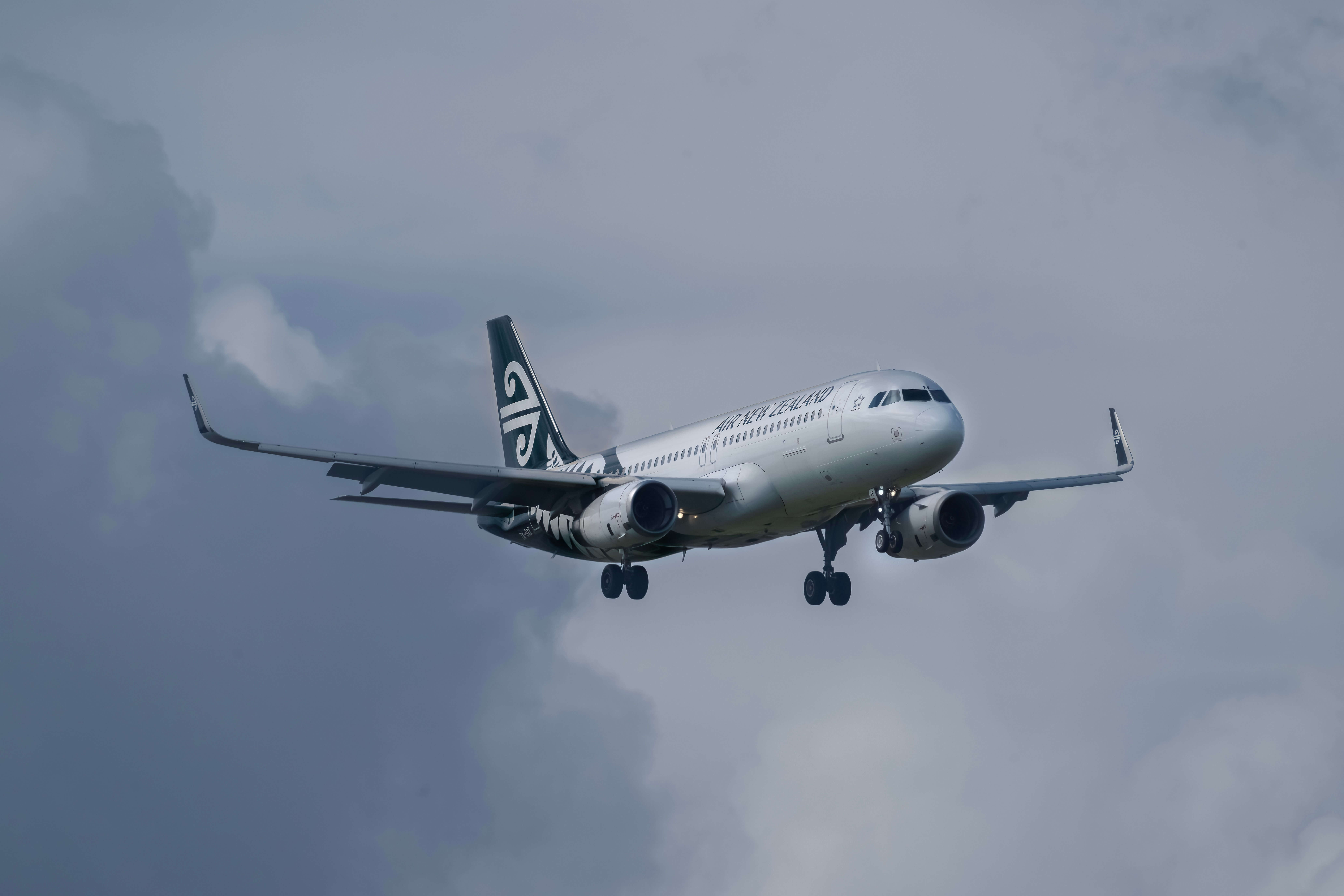 Air New Zealand Plane Returning Home
